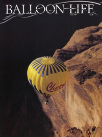 Cheers over Glenn Canyon, AZ Balloon Life cover photo by Ron Behrmann Cheers over Glenn Canyon, AZ Balloon Life cover photo by Ron Behrmann