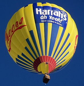 17ft x 32ft Flying Billboard - Harrah's Reno Oh Yeah!