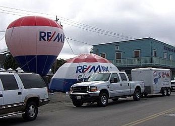 RE/MAX Tent and 26 ft. Cold Air